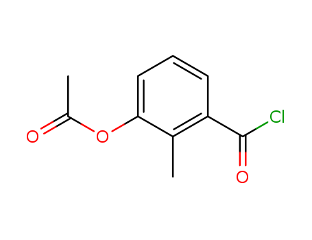 3-(Chlorocarbonyl)-2-Methylphenyl Acetate