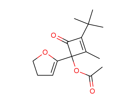4-acetoxy-2-tert-butyl-4-[5'-(2',3'-dihydrofuranyl)]-3-methyl-2-cyclobutenone