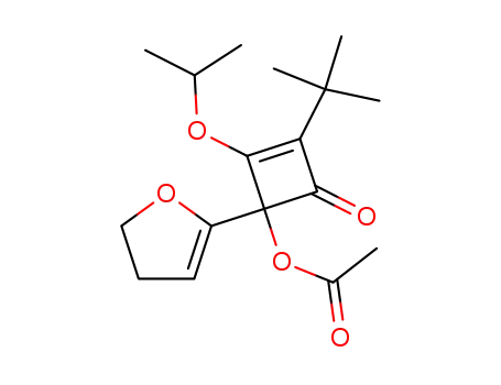 acetic acid 3-tert-butyl-1-(4,5-dihydro-furan-2-yl)-2-isopropoxy-4-oxo-cyclobut-2-enyl ester