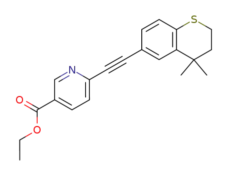 Molecular Structure of 118292-40-3 (Tazarotene)