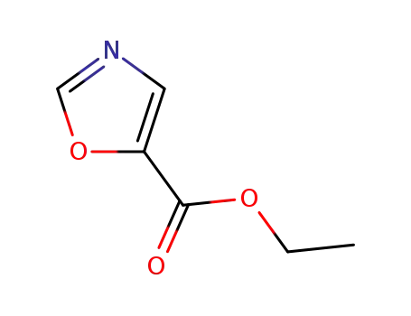 Molecular Structure of 118994-89-1 (ETHYL OXAZOLE-5-CARBOXYLATE)