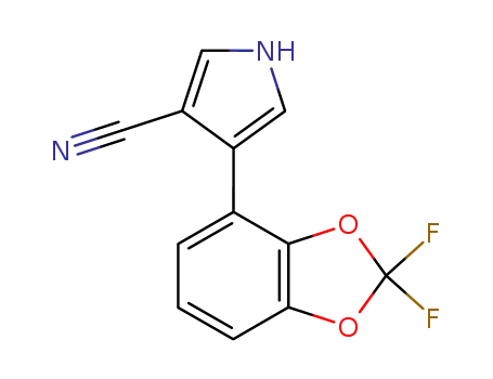 Molecular Structure of 131341-86-1 (Fludioxonil)