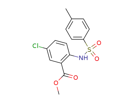 5- 클로로 -2-[[(4- 메틸페닐) 설 포닐] 아미노] 벤조산 메틸 에스테르