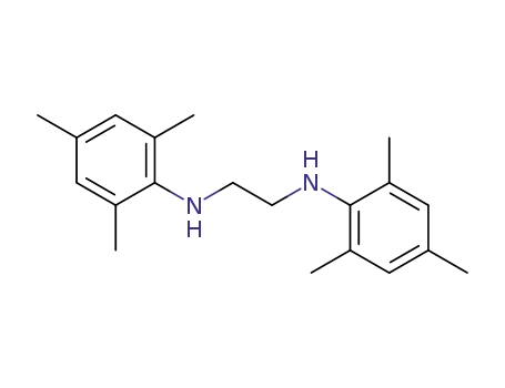 Molecular Structure of 134030-21-0 (N,N'-Bis(2,4,6-trimethylphenyl)ethylenediamine)