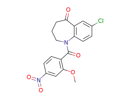 7-chloro-1-(2-methoxy-4-nitrobenzoyl)-5-oxo-2,3,4,5-tetrahydro-1H-1-benzazepine