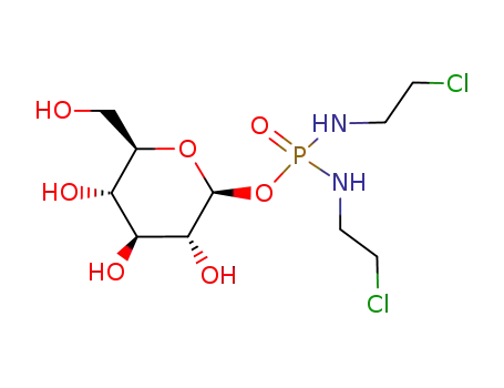 (2s,3r,4s,5s,6r)-2-bis(2-chloroethylamino)phosphoryloxy-6-(hydroxymethyl)oxane-3,4,5-triol