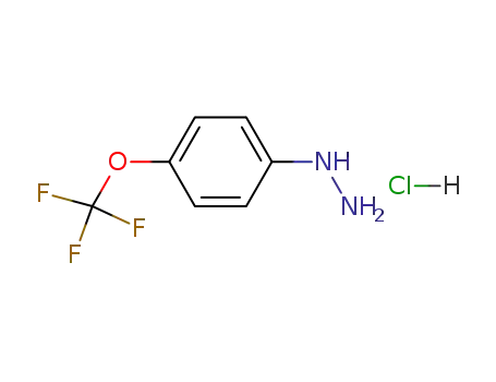 4-(trifluoromethoxy)phenylhydrazine hydrochloride