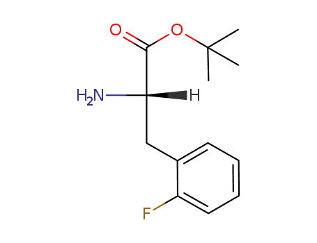 (S)-tert-butyl 2-amino-3-(2-fluorophenyl)propanoate