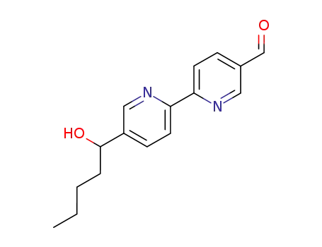5'-(1-hydroxy-pentyl)-[2,2']bipyridinyl-5-carbaldehyde