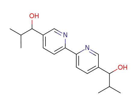 1-[5'-(1-hydroxy-2-methyl-propyl)-[2,2']bipyridinyl-5-yl]-2-methyl-propan-1-ol