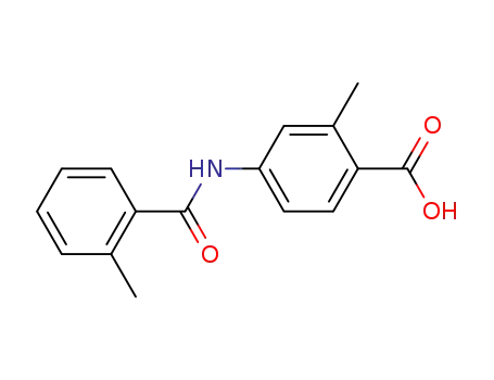 2-메틸-4-(2-메틸-벤조일아미노)-벤조산