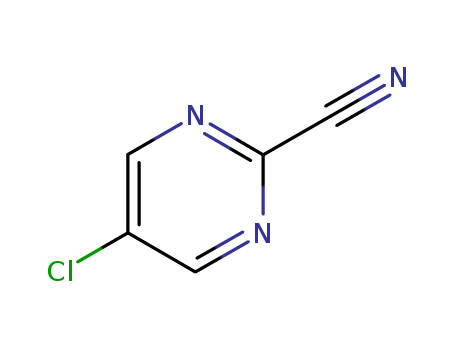 2-Pyrimidinecarbonitrile, 5-chloro- (9CI)