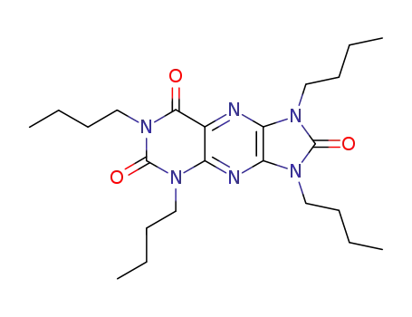 1,3,5,7-tetra-n-butyl-1H-2,3,5,6,7,8-hexahydroimidazo[4,5-g]pteridine-2,6,8-trione