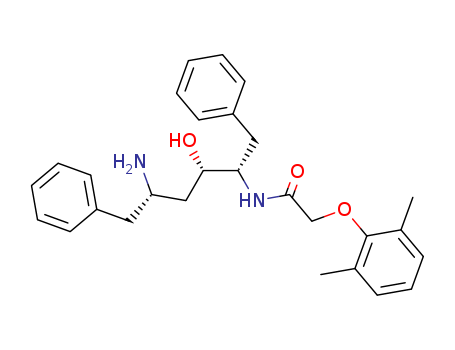 N-[(1S,2S,4S)-4-amino-2-hydroxy-5-phenyl-1-(phenylmethyl)pentyl]-2-(2,6-dimethylphenoxy)acetamide