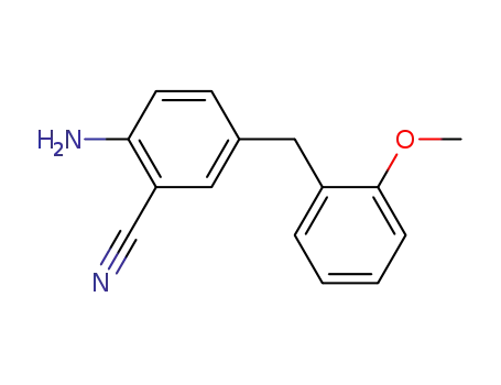2-amino-5-(2'-methoxybenzyl)benzonitrile