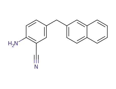 2-amino-5-(2'-naphthylmethyl)benzonitrile