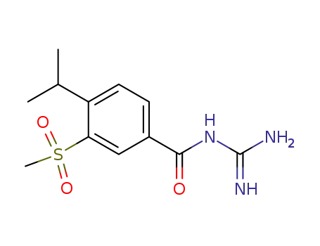 Molecular Structure of 159138-80-4 (Cariporide)