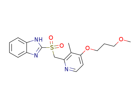 2-(((4-(3-methoxypropoxy)-3-methylpyridin-2-yl)methyl)sulfonyl)-1H-benzo[d]imidazole