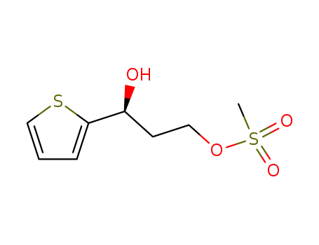 1,3-Propanediol, 1-(2-thienyl)-, 3-methanesulfonate, (1S)-