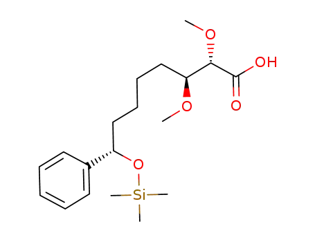 (2S,3S,8S)-2,3-Dimethoxy-8-phenyl-8-trimethylsilanyloxy-octanoic acid