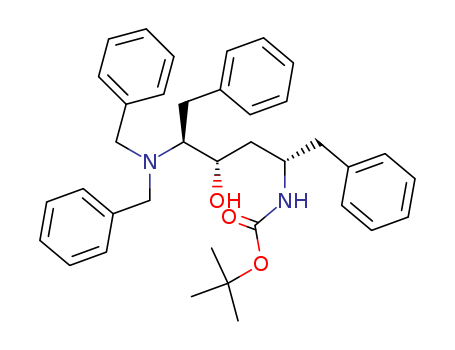 (2S,3S,5S)-2-(N,N-DIBENZYLAMINO)-3-HYDROXY-5-(T-BUTYLOXYCARBONYLAMINO)-1,6-DIPHENYLHEXANE