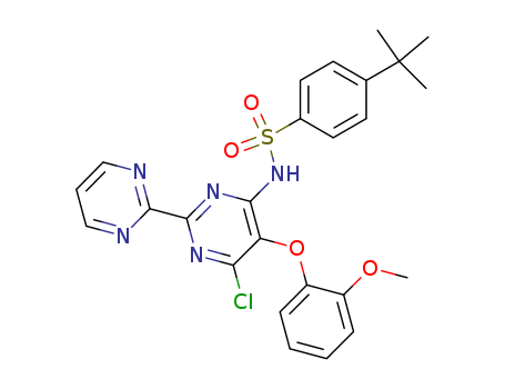 4-TERT-BUTYL-N-(6-CHLORO-5- (2-METHOXYPHENOXY)-2,2'- BIPYRIMIDIN-4-YL)BENZENE