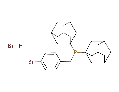 di-adamantan-1-yl-(4-bromo-benzyl)-phosphane; hydrobromide