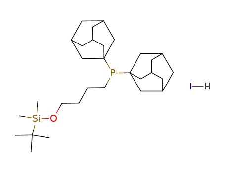 di-adamantan-1-yl-[4-(tert-butyl-dimethyl-silanyloxy)-butyl]-phosphane; hydriodide