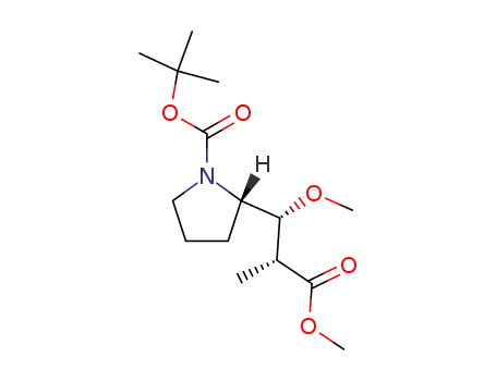 tert-butyl (2S)-2-((1R,2R)-1,3-dimethoxy-2-methyl-3-oxopropyl)pyrrolidine-1-carboxylate