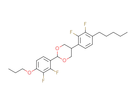 5-(2,3-difluoro-4-pentyl-phenyl)-2-(2,3-difluoro-4-propoxy-phenyl)-[1,3]dioxane