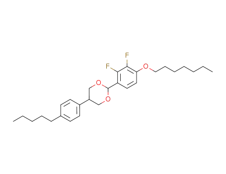 2-(2,3-difluoro-4-heptyloxy-phenyl)-5-(4-pentyl-phenyl)-[1,3]dioxane