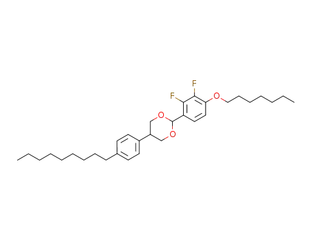 2-(2,3-difluoro-4-heptyloxy-phenyl)-5-(4-nonyl-phenyl)-[1,3]dioxane