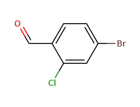 Molecular Structure of 158435-41-7 (2-Chloro-4-bromobenzaldehyde)