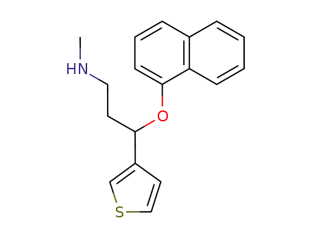 methyl-[3-(naphthalen-1-yloxy)-3-thiophen-3-yl-propyl]-amine