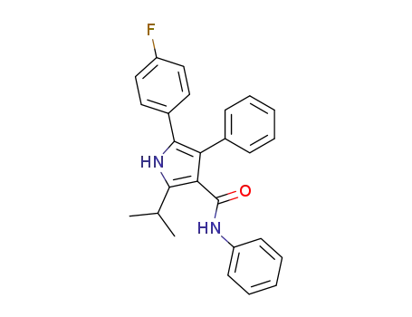 5-(4-fluorophenyl)-2-isopropyl-4-phenyl-1H-pyrrole-3-carboxylic acid phenylamide