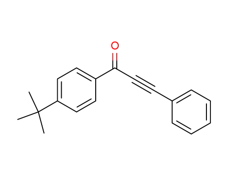 Molecular Structure of 671796-41-1 (2-Propyn-1-one, 1-[4-(1,1-dimethylethyl)phenyl]-3-phenyl-)