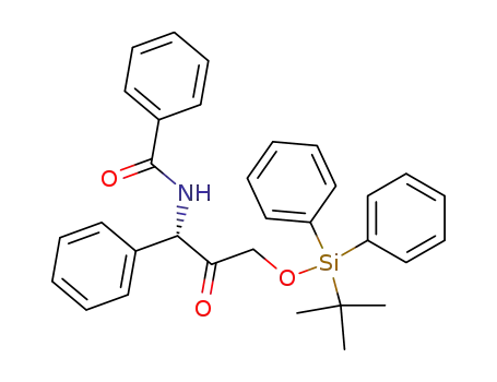 (S)-N-1-(3-[(1-tert-butyl)-1,1-diphenylsilyl]oxy-2-oxo-1-phenylpropyl)benzamide