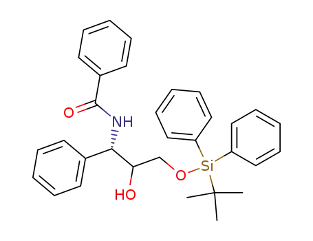 (1S)-N-1-(3-{[(1-tert-butyl)-1,1-diphenylsilyl]oxy}-2-hydroxy-1-phenylpropyl)benzamide