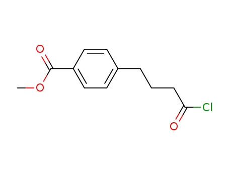4-(4'-carbomethoxyphenyl)butyric acid chloride