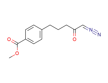 4-(5-diazo-4-oxo-pentyl)-benzoic acid methyl ester