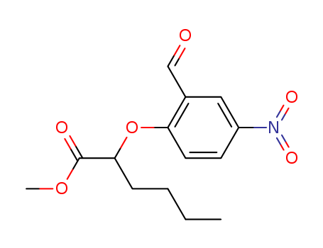 Methyl 2-(2-forMyl-4-nitrophenoxy)hexanoate