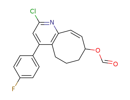 formic acid 2-chloro-4-(4-fluoro-phenyl)-5,6,7,8-tetrahydro-cycloocta[b]pyridin-8-yl ester