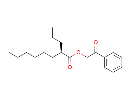 2-oxo-2-phenylethyl (R)-2-propyloctanoate