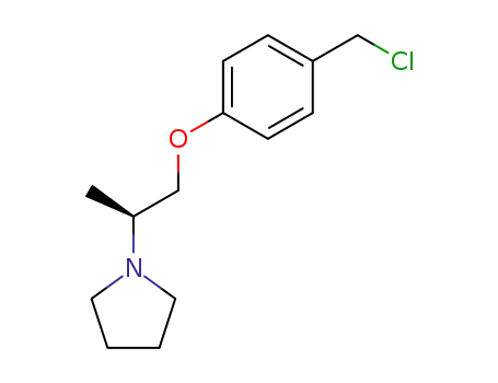 1-[(S)-2-(4-Chloromethyl-phenoxy)-1-methyl-ethyl]-pyrrolidine