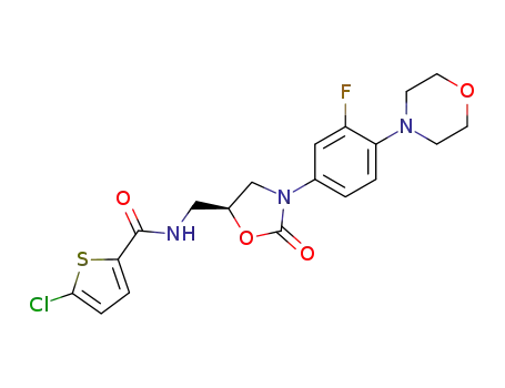 (S)-5-chloro-N-[[3-[3-fluoro-4-(morpholin-4-yl)phenyl]-2-oxooxazolidin-5-yl]methyl]thiophen-2-carboxamide