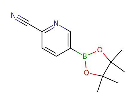 5-(4,4,5,5-Tetramethyl-1,3,2-dioxaborolan-2-yl)picolinonitrile