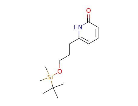 6-[3-(tert-butyl-dimethyl-silanyloxy)-propyl]-1H-pyridin-2-one
