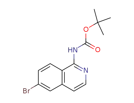 (6-bromo-isoquinolin-1-yl)-carbamic acid tert-butyl ester