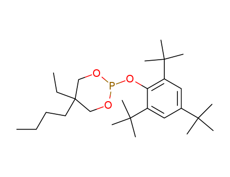5-butyl-5-ethyl-2-(2,4,6-tritert-butylphenoxy)-1,3,2-dioxaphosphinane