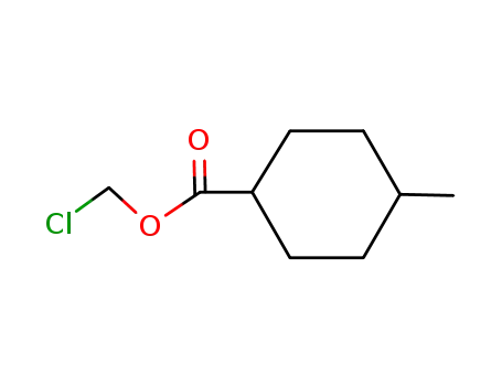 4-methyl-cyclohexanecarboxylic acid chloromethyl ester